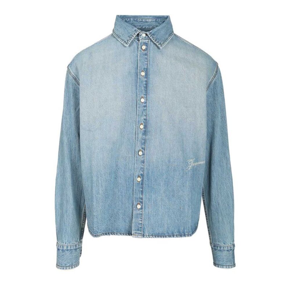 Jacquemus Men Simon De-Nîmes Denim Shirt